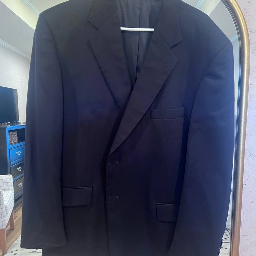 Black Formal Suits with Notched Lapels